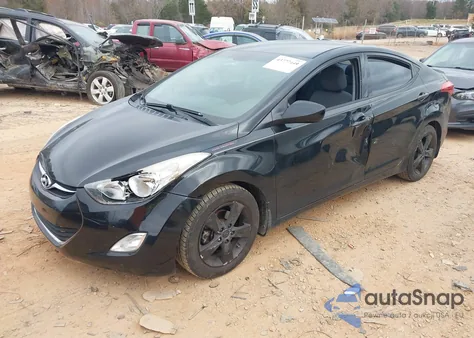 2013 Hyundai Elantra Gls z USA, uszkodzony, nr VIN 5NPDH4AE8DH407326